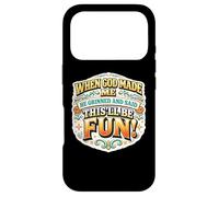 Les Femmes Quand Dieu m'a créée, il a souri et a Dit Que ce Serait Amusant Coque pour iPhone 17 Pro