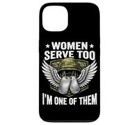 Les Femmes servent Aussi, Je suis l'une d'entre Elles. Journée des Anciennes combattantes Coque pour iPhone 13