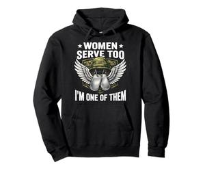 Les Femmes servent Aussi, Je suis l'une d'entre Elles. Journée des Anciennes combattantes Sweat à Capuche