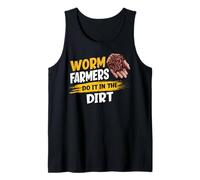 Les fermiers de vers Le Font dans la Terre - Funny Worm Farming Débardeur