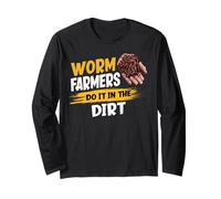 Les fermiers de vers Le Font dans la Terre - Funny Worm Farming Manche Longue