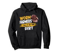 Les fermiers de vers Le Font dans la Terre - Funny Worm Farming Sweat à Capuche