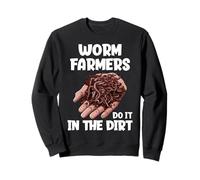 Les fermiers de vers Le Font dans la Terre - Funny Worm Farming Sweatshirt