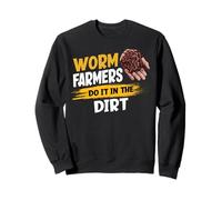 Les fermiers de vers Le Font dans la Terre - Funny Worm Farming Sweatshirt
