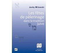 Les Fêtes De Pèlerinage Dans La Tradition Juive