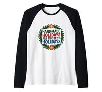 Les fêtes Faites à la Main sont Les Meilleurs Produits de Noël Faits à la Main Manche Raglan