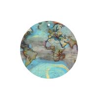 Les feuilles parfumées en forme de carte du monde de dessin animé peuvent être utilisées pour la décoration ou pour rafraîchir l'air dans les chambres, les armoires,