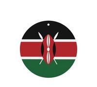 Les feuilles parfumées Flag of Kenya Car peuvent être utilisées pour la décoration ou pour rafraîchir l'air dans les chambres, armoires,