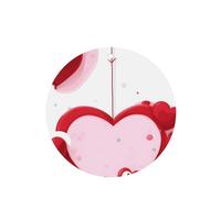 Les feuilles parfumées Little Red Heart Car peuvent être utilisées pour la décoration ou pour rafraîchir l'air dans les chambres, les armoires,