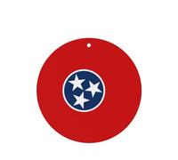 Les feuilles parfumées Tennessee State Flag Car peuvent être utilisées pour la décoration ou pour rafraîchir l'air dans les chambres, armoires,