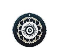 Les feuilles parfumées Totem rondes noires et blanches peuvent être utilisées pour la décoration ou pour rafraîchir l'air dans les chambres, les armoires,