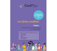 Les fiches Confplus de la réforme R2C - Tome 1 Cancérologie / Hématologie / HGE / Pneumologie / Médecine interne - Philippe Caillard - S-Editions - broché - Scolaire / Universitaire