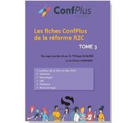 Les fiches Confplus de la réforme R2C - Tome 3 Gériatrie / Neurologie / ORL / Pédiatrie / Rhumatologie - Philippe Caillard - S-Editions - broché - Scolaire / Universitaire