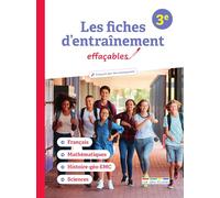Les Fiches d'entraînement effaçables 3e - Brevet