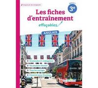 Les fiches d'entraînement effaçables anglais 3e Collectif (Auteur)