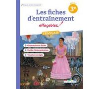 Les fiches d'entraînement effaçables français 3e Collectif (Auteur)