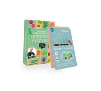 Les fiches du jardinier débutant - Au potager - Pierre le cultivateur - Marabout - broché - Guide