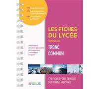 Les fiches du lycée - Terminale - Tout le tronc commun Collectif rue des écoles (Auteur)
