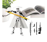 Les figurines d'action pour garçons - Le jouet robot de bureau avec des articulations mobiles,Des petites figurines d'action,Pour les fêtes de Noël, les amis et , anime et films, anniversaire
