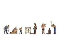 Les figurines H0 font du bois NOCH 0015616 1 set G