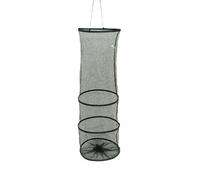 Les Filets de crabes aux pièges de Poisson, Piège à appâts de pêche, Filet Flottant 3 Couches, Cage 20/28/80cm, Noir