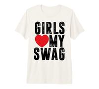 Les Filles adorent Mon Swag - Les Filles Aiment Mon Swag T-Shirt Haut de Gamme