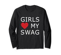 Les filles adorent mon swag Manche Longue
