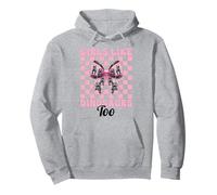 Les Filles Aiment Aussi Les Dinosaures Trex Tyrannosaurus Rex Coquette Bow Sweat à Capuche