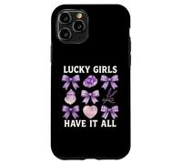Les Filles chanceuses Ont Tout pour dire Lucky Girl Coque pour iPhone 11 Pro
