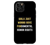 Les Filles du Corps féministe Pro Choice veulent Avoir des Droits fondamentaux Coque pour iPhone 11 Pro