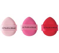 Les Filles en Rouje - Le Trio Mini-Éponges - Éponges de maquillage 3 St.