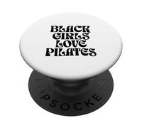 Les Filles Noires adorent Le Pilates 3 PopSockets PopGrip Adhésif