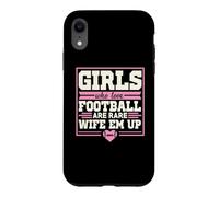 Les Filles Qui Aiment Le Football sont des épouses rares Coque pour iPhone XR