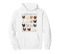 Les Filles Qui Aiment Les Poulets Vont Adorer ce Design de Race de Poulet Sweat à Capuche