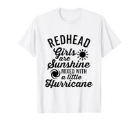 Les Filles rousse sont drôles de Soleil et d'ouragan T-Shirt