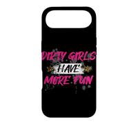 Les Filles Sales Ont Plus de Plaisir Muddy Race Schlammlauf Mud Run Coque pour iPhone Air