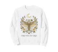 Les Filles seront Will Girls Praying Mantis Cottagecore Sweatshirt