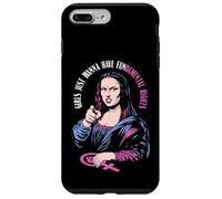 Les Filles veulent Juste Avoir des Droits fondamentaux féministe Mona Lisa Coque pour iPhone 7 Plus/8 Plus