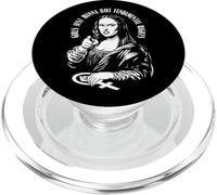 Les Filles veulent Juste Avoir des Droits fondamentaux féministe Mona Lisa PopSockets PopGrip pour MagSafe