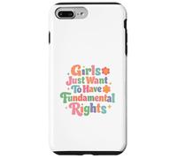Les Filles veulent Juste Avoir des Droits Humains fondamentaux féministes Coque pour iPhone 7 Plus/8 Plus