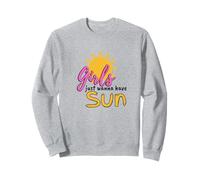 Les Filles veulent Juste Avoir Sun Cute Beach Sweatshirt