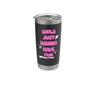 Les filles veulent juste s'amuser Gobelet isotherme en acier inoxydable double paroi