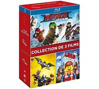 Les Films Lego - L'intégrale 3 Films : Lego Batman, Le Film + La Grande Aventure Lego + Lego Ninjago, Le Film - Blu-Ray