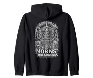 Les Fils du Destin des Norns tissés Depuis l'aube Sweat à Capuche