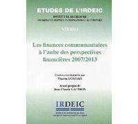 les finances communautaires a l aube des perspectives financieres 2007/2013 (7)