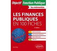 Les finances publiques en 100 fiches - Renan Megy - Ellipses - broché - Scolaire / Universitaire