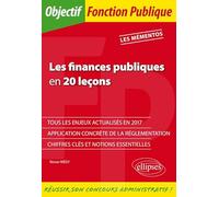 Les finances publiques en 20 leçons