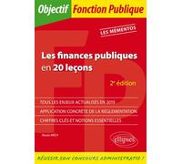 Les finances publiques en 20 leçons - 2e édition - Renan Megy - Ellipses - broché - Scolaire / Universitaire