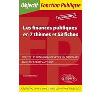 Les finances publiques en 7 thèmes et 53 fiches: Les mémentos