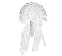 Les fleurs à la main, Bouquets de mariée for mariage, for demoiselle d'honneur, tenant une conception simulation fleur bouquet artificiel romantique